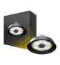 LED Highbay ALBIOR Stahl Schwarz 100W 17000lm 90D - 740 Kaltweiß | IP65 - Mit Bewegungs- und Lichtsensor