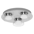 Ledvance Smart+ Wifi LED Wandleuchte Badezimmerbeleuchtung Rund Silber 18W 1100lm - 830-865 Abstimmbares Weiß | IP44