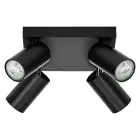 Ledvance LED Decor Spot Octagon Stahl Plate Schwarz 13W 920lm - 827 Extra Warmweiß | Dimmbar
