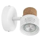 Ledvance LED Decor Spot Cork Stahl Weiß 3W 230lm - 827 Extra Warmweiß | Dimmbar