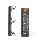 Ledvance LED Decor Spot Neptune Stahl Schwarz 26W 1100lm - 830 Warmweiß