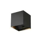 D'Lite Elingen Wandleuchte Aluminium Schwarz Up & Down 2.9W 170lm - 830 Warmweiß | Batteriebetrieben - Lichtsensor