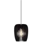 Nordlux Pendelleuchte Tribeca 24 E27 Schwarz - Holz | Max. 60W
