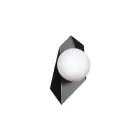 Emibig Wandleuchte Drifton Stahl Schwarz | Geeignet für 1x E14 - Max 10W
