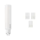 Mehrfachpackung 10x Philips CorePro PL-C LED 9W 840 | Kaltweiß - 4-Pins - Ersatz für 26W