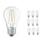Mehrfachpackung 10x Osram Parathom Retrofit klassisch E27 P45 5W 827 470lm Klar | Dimmbar - Extra Warmweiß - Ersatz für 40W
