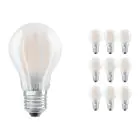 Mehrfachpackung 10x Osram Parathom klassisch E27 A 7W 840 Matt | Ersatz für 60W
