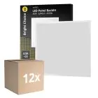 Mehrfachpackung 12x LED Panel Bright Choice Backlit 36W 3240lm - 840 Kaltweiß | 60x60cm - UGR 