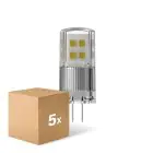 Mehrfachpackung 5x Ledvance Performance LED Capsule Klar G4 1.5W 200lm - 827 Extra Warmweiß | Ersatz Für 20W
