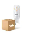 Mehrfachpackung 10x Philips CorePro LED Capsule G9 Matt 1.9W 220lm - 827 Extra Warmweiß | Ersatz Für 25W