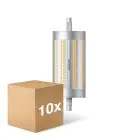 Mehrfachpackung 10x Philips Corepro LED Lineair R7s 118mm 17.5W 2460lm - 830 Warmweiß | Dimmbar - Ersatz Für 150W