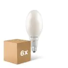 Mehrfachpackung 6x Ledvance LED Glühbirne HQL LED FIL V E27 38W 6000lm - 840 Kaltweiß | Ersatz Für 125W