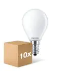 Mehrfachpackung 10x Philips Corepro LED Lustre E14 Kugel Matt 6.5W 806lm - 827 Extra Warmweiß | Ersatz Für 60W