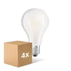 Mehrfachpackung 4x Ledvance  Classic LED E27 Birne Fadenlampe Matt 24W 3452lm - 827 Extra Warmweiß | Ersatz Für 200W