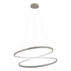 Eglo Pendelleuchte Ruotale Stahl Sandig 42W 5000lm - 830 Warmweiß