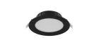 Noxion LED Downlight Hera Eben Einbau Schwarz 9W 900lm 80D - 827-830-840 CCT | 146mm - Ausschnitt 120mm